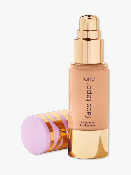 Tarte Cosmetics Face Tape Foundation in branded component on a light gray background